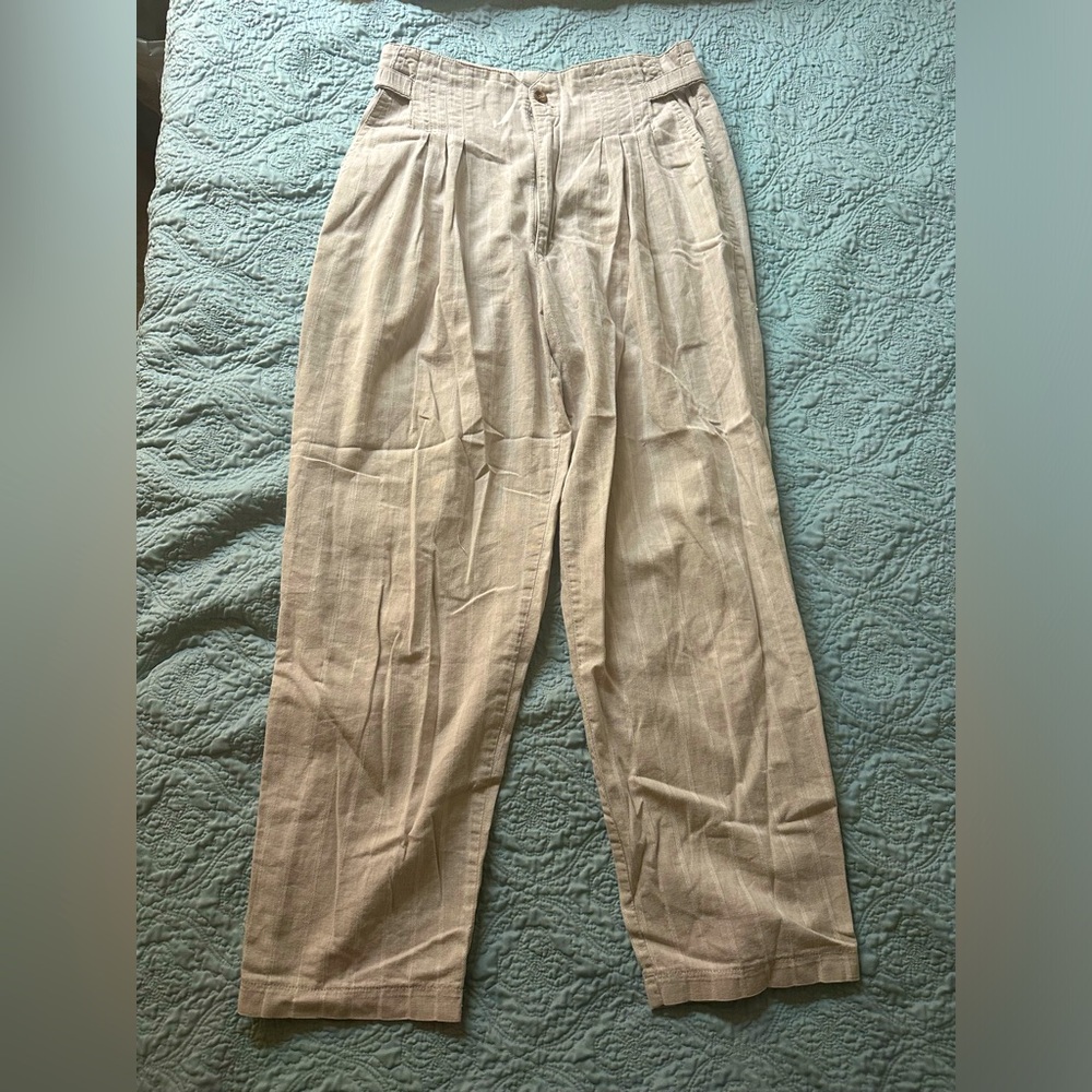 Dockers Wide Leg Linen Pants